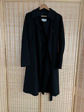 Maison Martin Margiela Vintage 2007 Black Wool Coat Size S